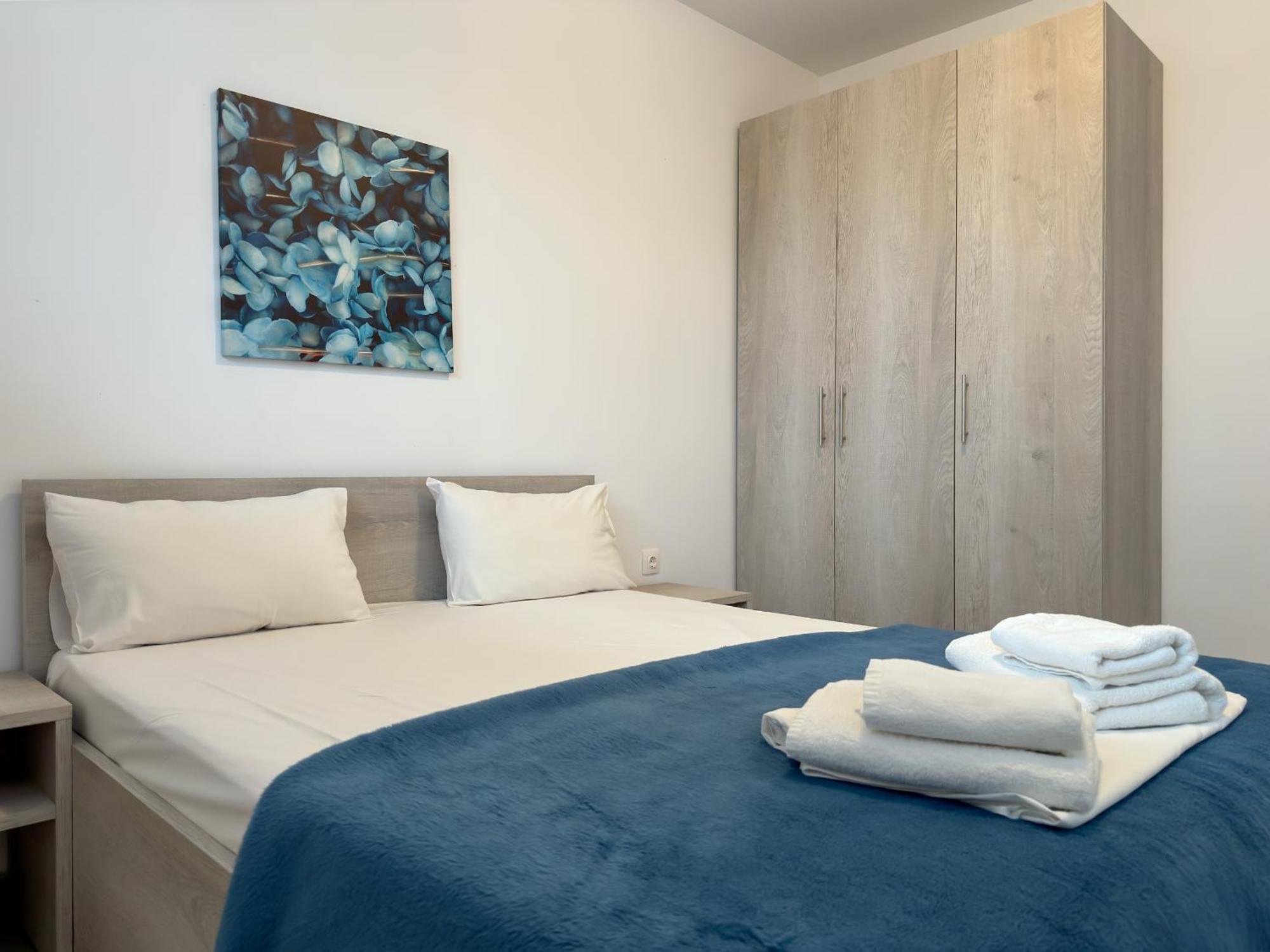 Blue Horizon 6 Apartment Nea Kallikrateia Ngoại thất bức ảnh