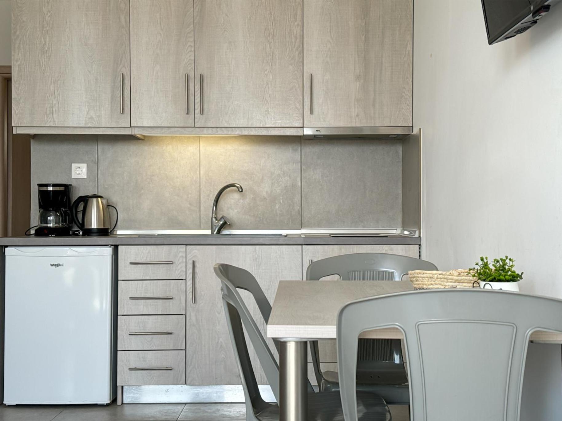 Blue Horizon 6 Apartment Nea Kallikrateia Ngoại thất bức ảnh