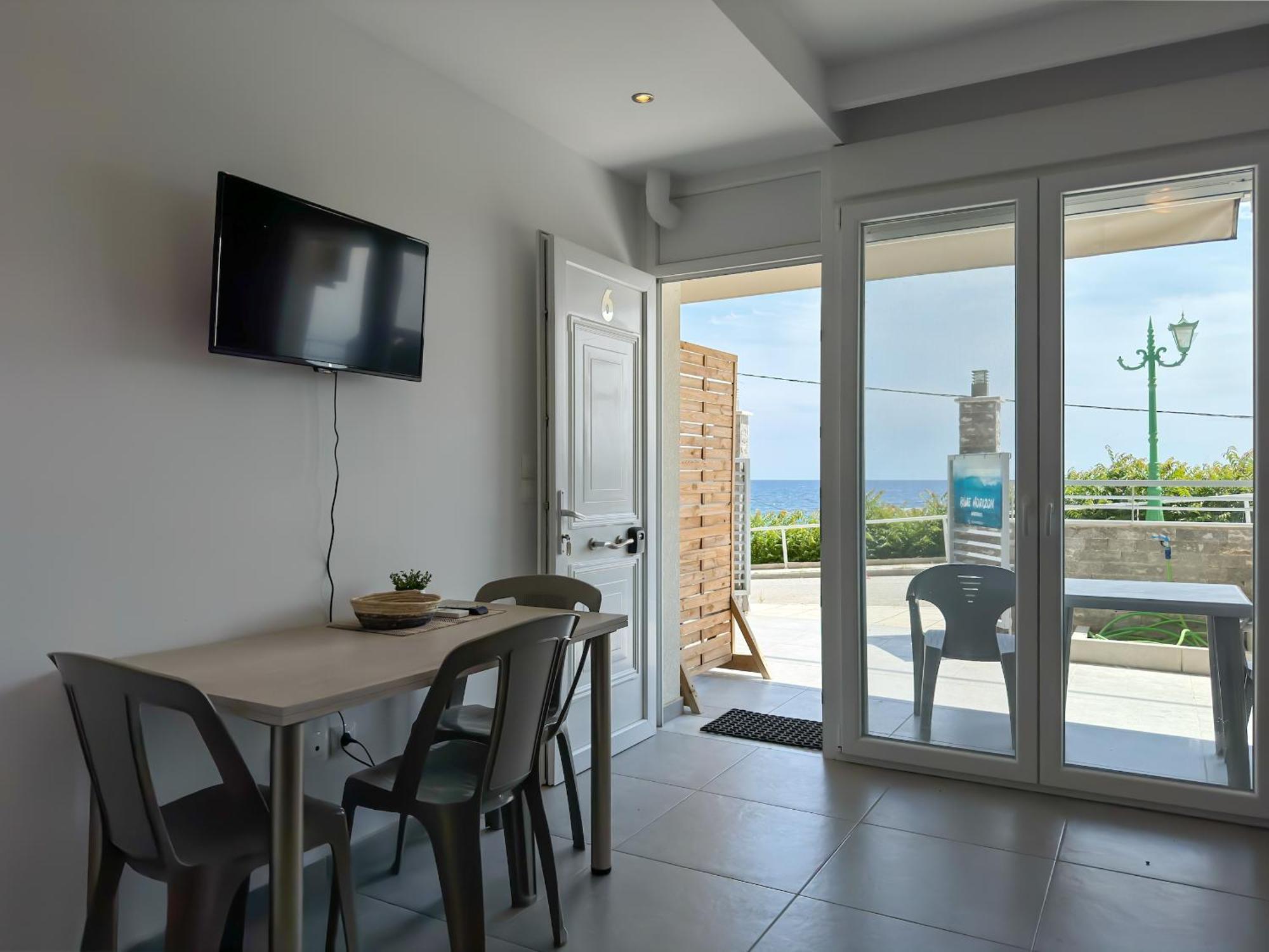 Blue Horizon 6 Apartment Nea Kallikrateia Ngoại thất bức ảnh