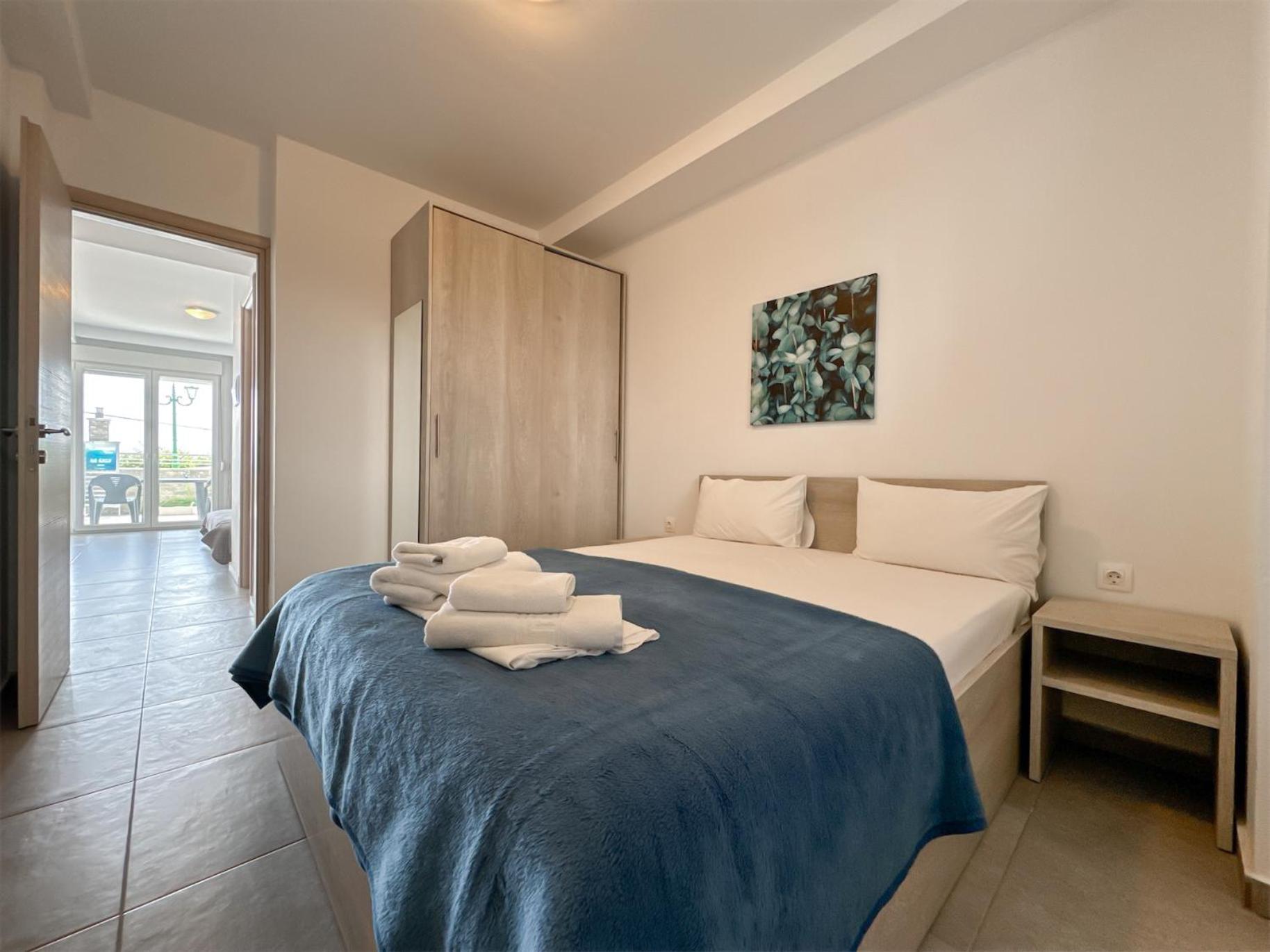 Blue Horizon 6 Apartment Nea Kallikrateia Ngoại thất bức ảnh
