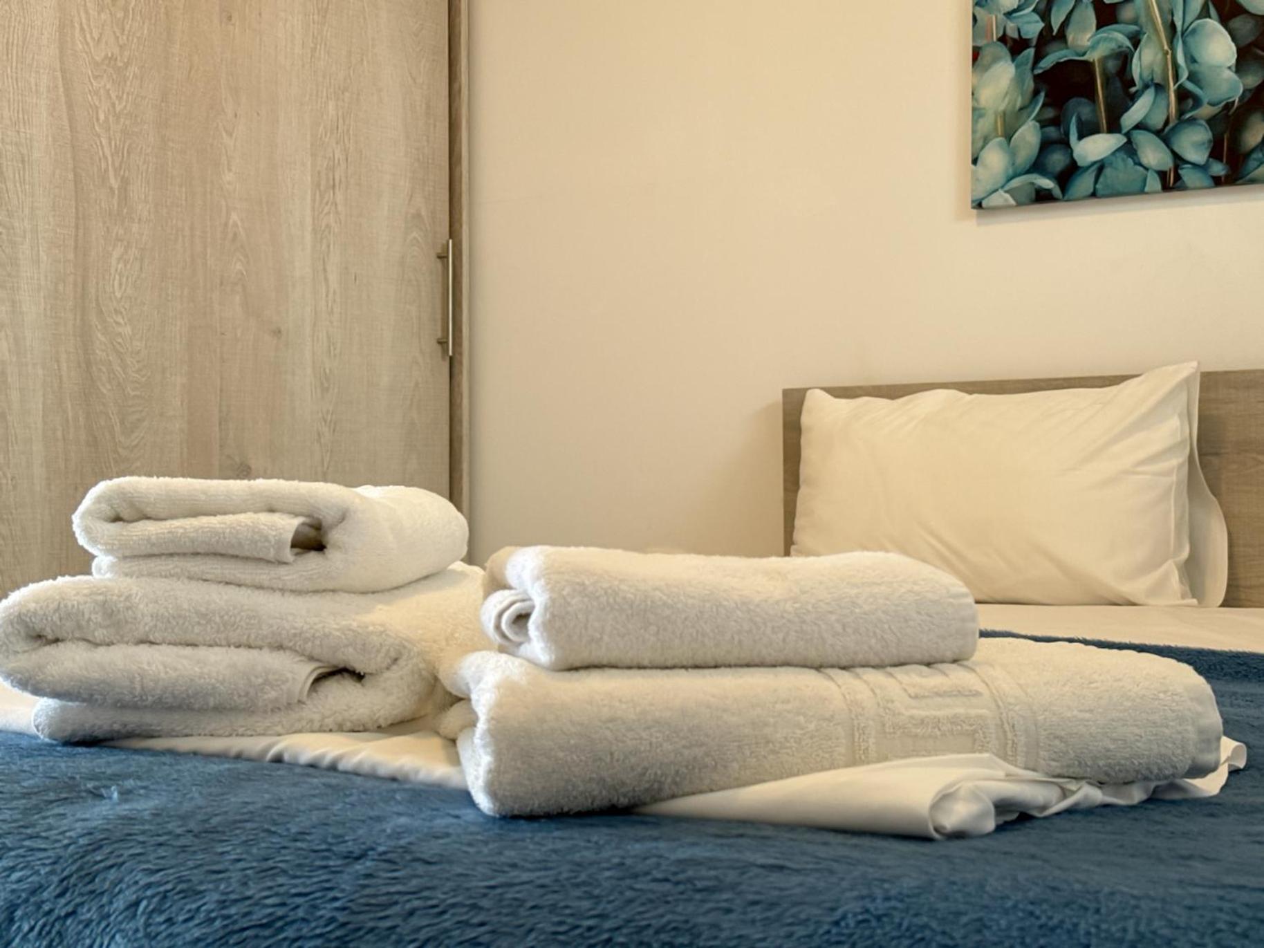 Blue Horizon 6 Apartment Nea Kallikrateia Ngoại thất bức ảnh